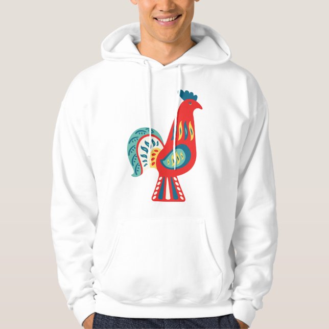 Svenska Tuppen Hoodie (Framsida)