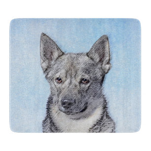 Svenska Vallhund Painting - Cute Original Hund Art