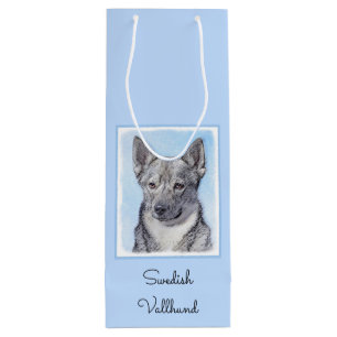 Svenska Vallhund Painting - Cute Original Hund Art