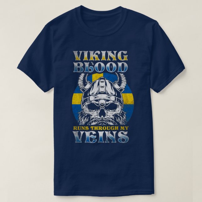 Svenska Viking10 T Shirt (Design framsida)