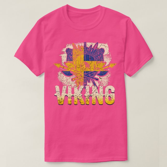 Svenska Viking4 T Shirt (Design framsida)