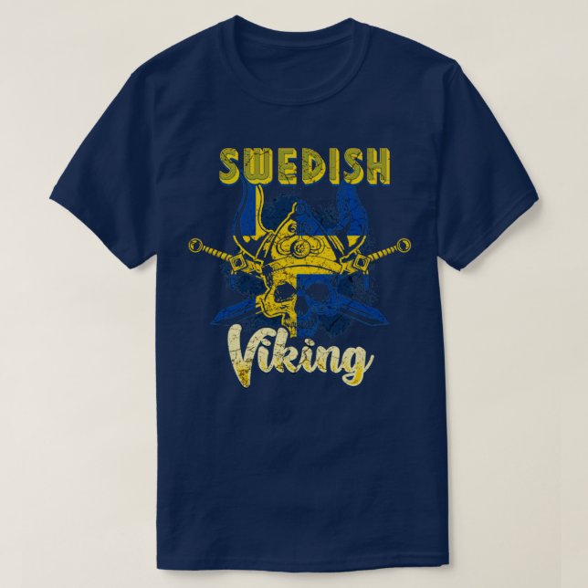 Svenska Viking6 T Shirt (Design framsida)