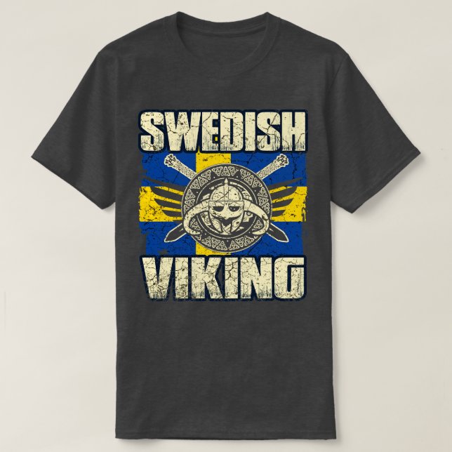 Svenska Viking 5 T Shirt (Design framsida)