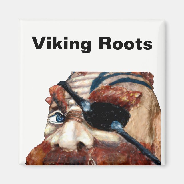 Svenska Viking Roots Magnet (Framsidan)