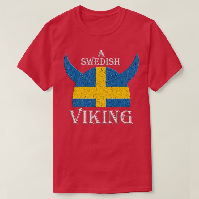 Svenska Viking T Shirt (Design framsida)