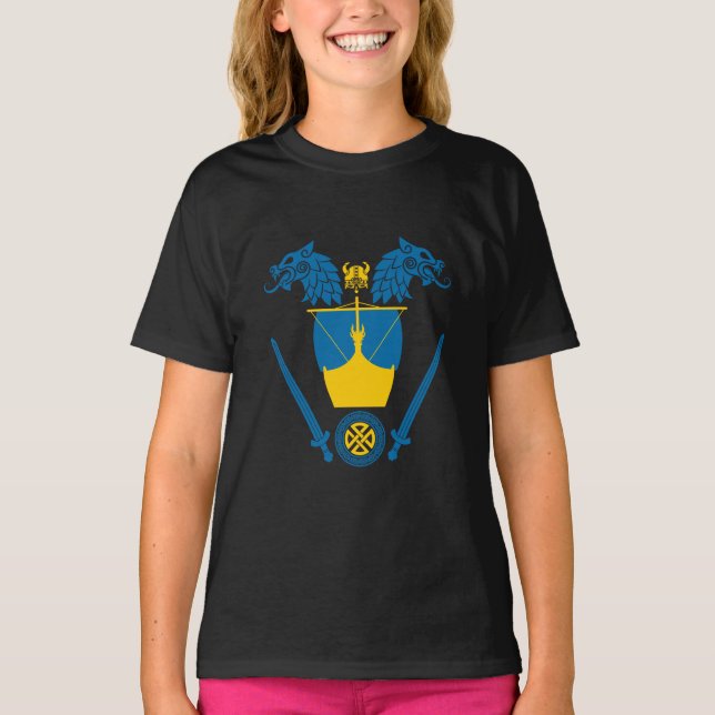 Svenska Viking T Shirt (Framsida)
