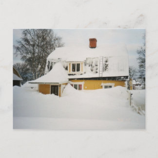 Svenska vintern vykort