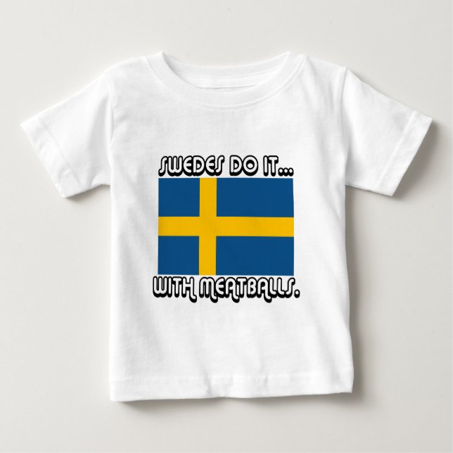 Svenskar Gör Det... Med Köttbullar Tee (Framsida)