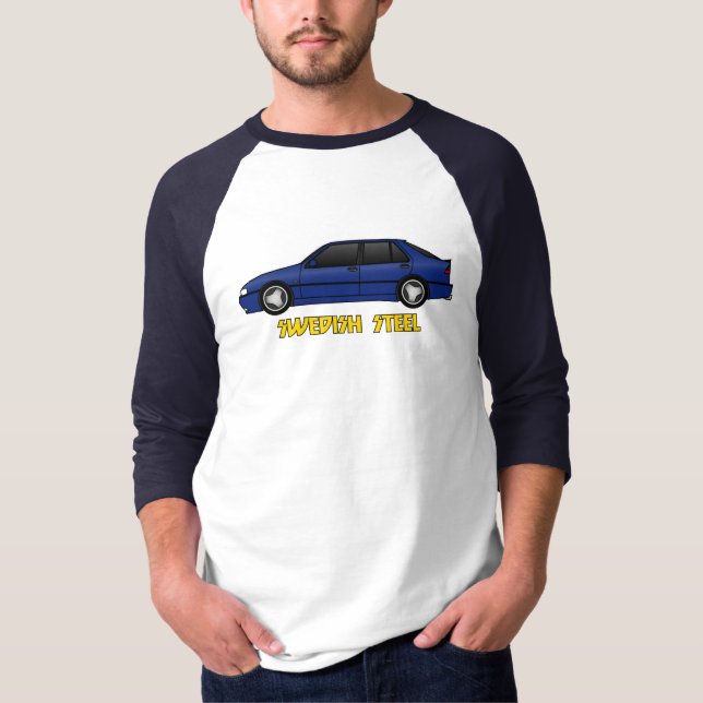 SVENSKEN 9000aero_ STÅLSÄTTER T-shirt (Framsida)