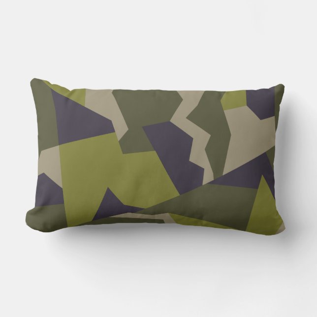 Svensken M90 Camo kudder Lumbarkudde (Framsida)