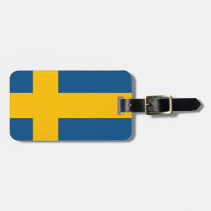 Svenskflagga Bagagebricka