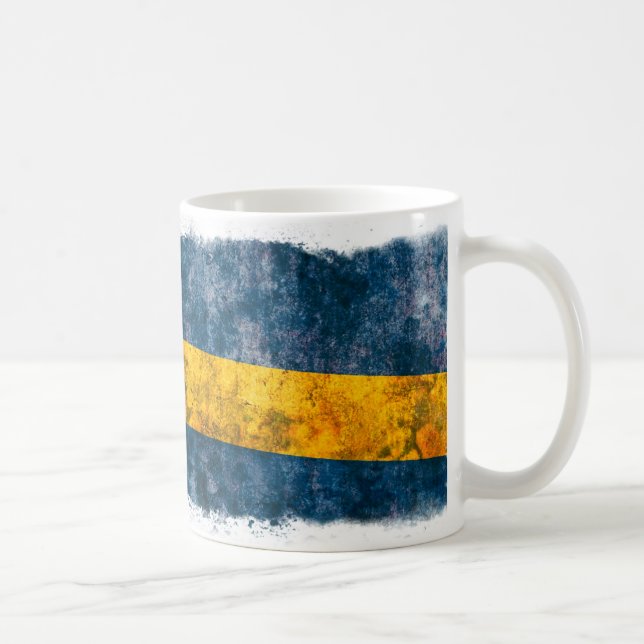 Svenskflagga Kaffemugg (Höger)