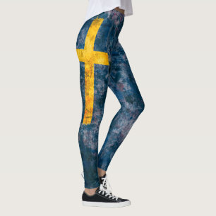 Svenskflagga Leggings
