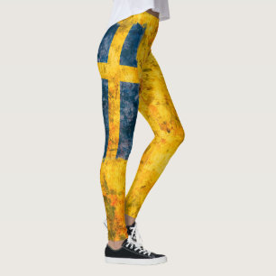 Svenskflagga Leggings