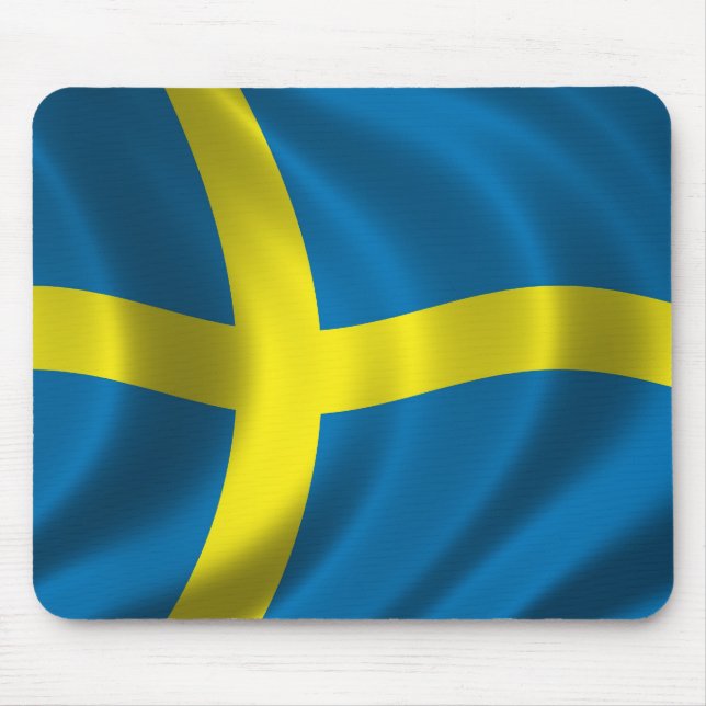 Svenskflagga Musmatta (Framsidan)