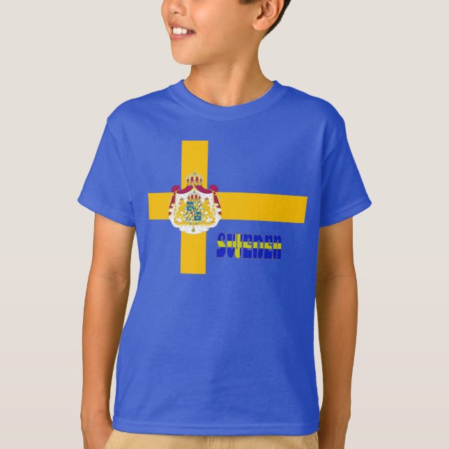 Svenskflagga Tee Shirt (Framsida)