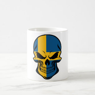 Svenskflaggaskalle Kaffemugg