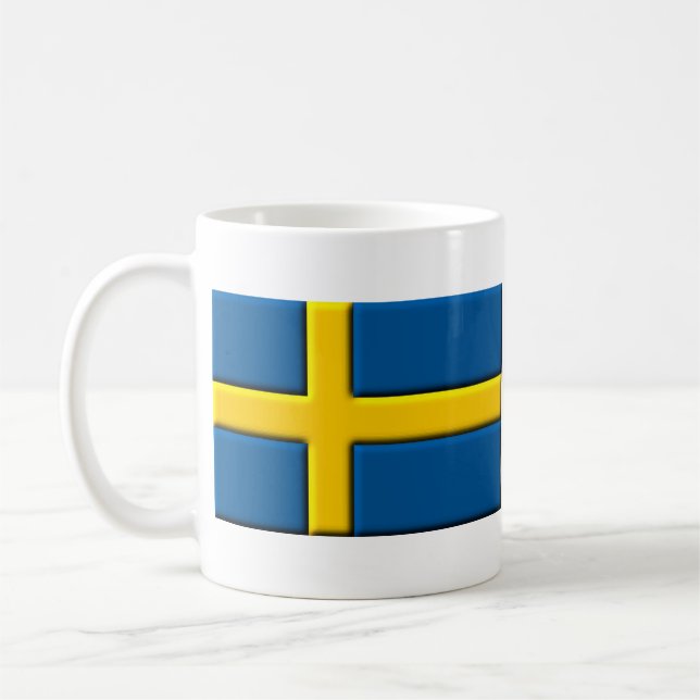 SvenskflaggaSvensk mugg (Vänster)