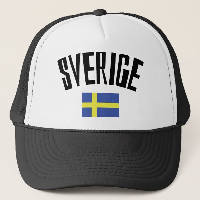 svenskflaggasymbol truckerkeps (Framsida)