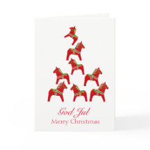 Svenskt amerikanskt julkort