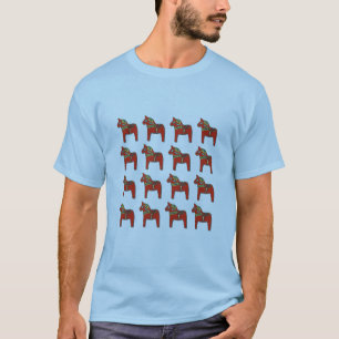 Svenskt Dala hästmönster Tee