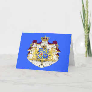 Svenskt hälsningkort kort