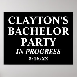 Svenskt Sällskapspojkparty Pågående Affisch