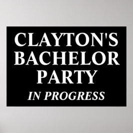 Svenskt Sällskapsposter för Män Poster