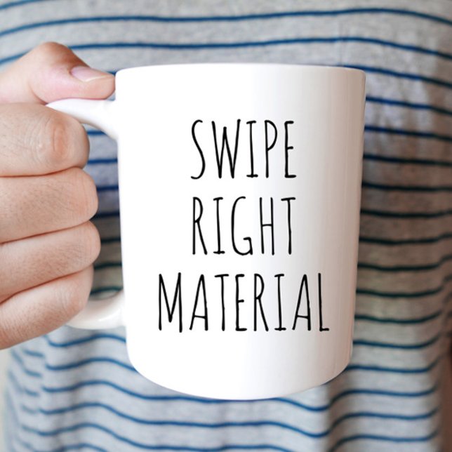 Svep Höger Boykompis Valentindagen-gåva Kaffemugg (Skapare uppladdad)