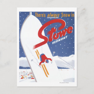 Svep S - Det finns alltid Snö Promo Poster Vykort