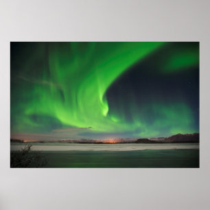 Svepande aurora poster