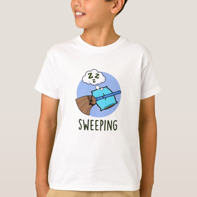 Svepande lustig stöpbum Pun T Shirt (Framsida)