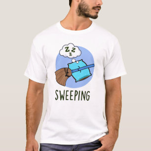 Svepande lustig stöpbum Pun T Shirt