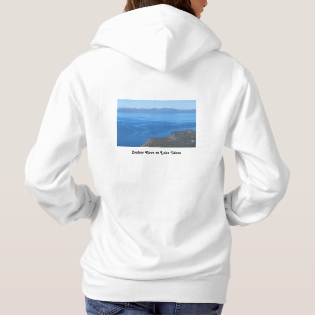 Svepande utsikt av Lake Tahoe T Shirt (Baksida)