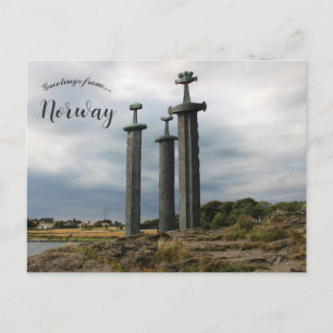 Sverd I Fjell-monumentet Norge Vykort