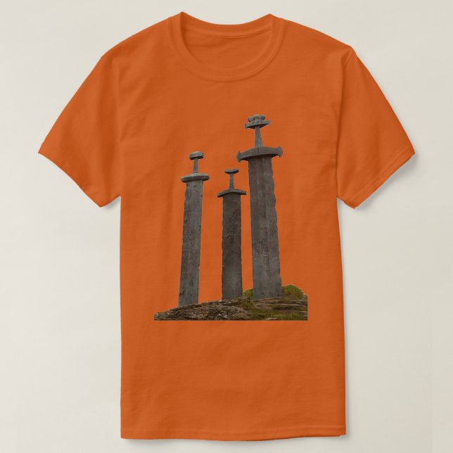 Sverd i fjell Stavanger Norge T Shirt (Design framsida)