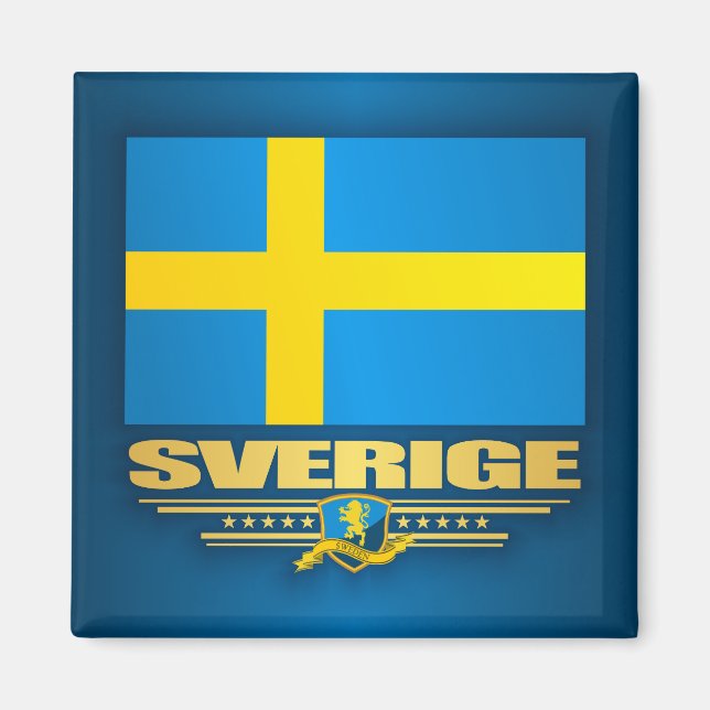 SVERIGE 2 MAGNET (Framsidan)