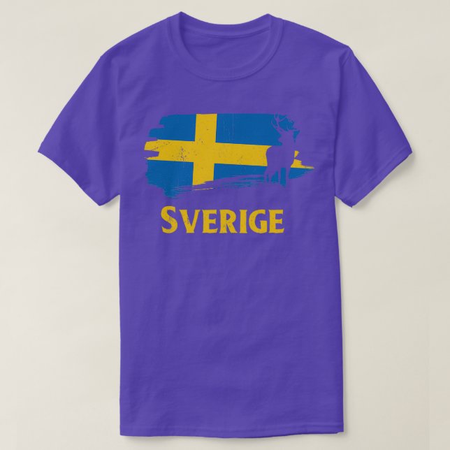 SVERIGE 3 T SHIRT (Design framsida)