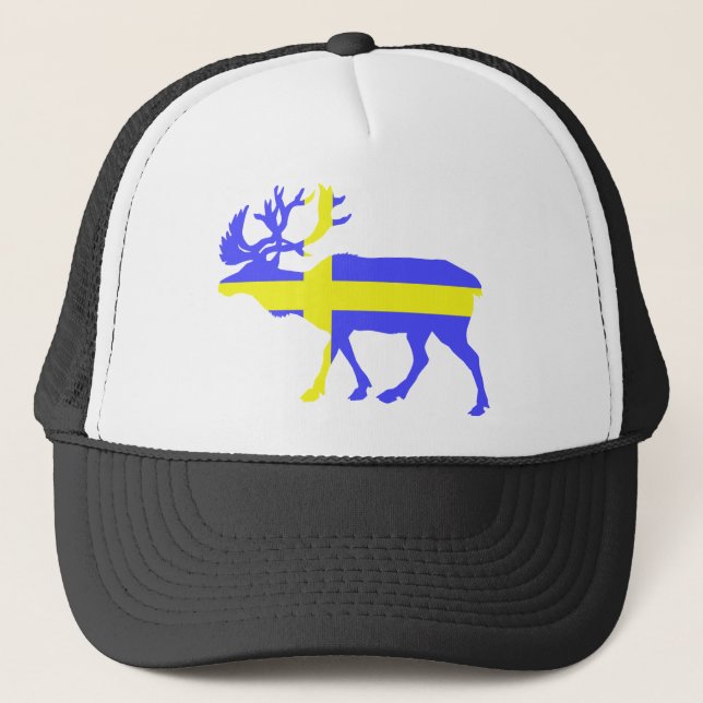 Sverige Älg Truckerkeps (Framsida)
