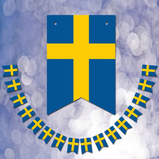 Sverige Banners för Flagga och Party / Bröllop (Skapare uppladdad)