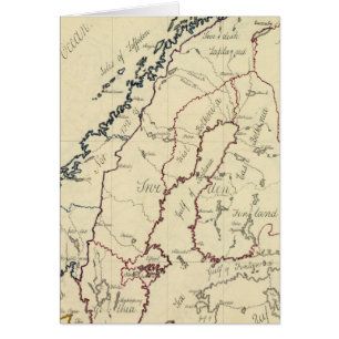 Sverige, Danmark, Norge 2 Hälsningskort