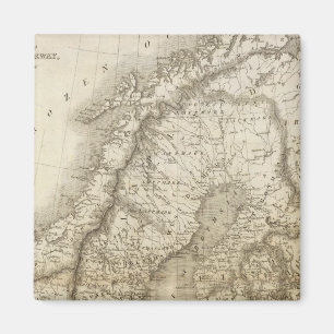 Sverige, Danmark, Norge Magnet