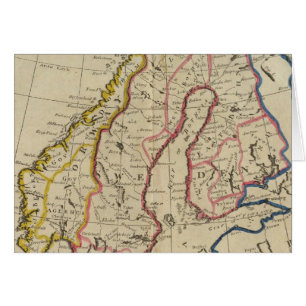 Sverige, Danmark, Norge och Finland 2 Hälsningskort