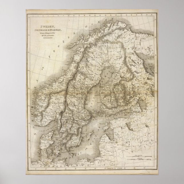 Sverige, Danmark, Norge Poster (Framsidan)