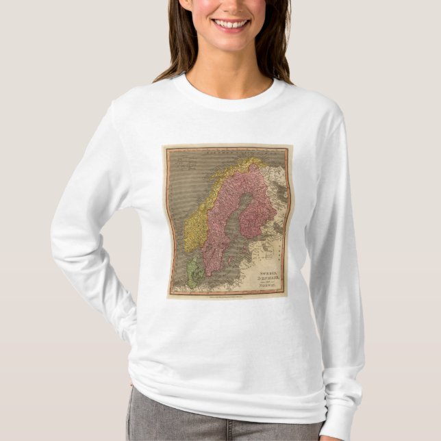 Sverige Danmark, norge Tröja (Framsida)