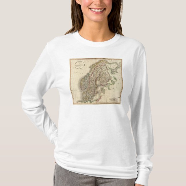 Sverige, Danmark och norge T-shirt (Framsida)