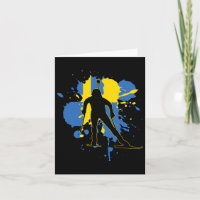 Sverige Flagga Biathlonist - Svensk Skidskytte 