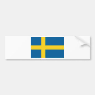 Sverige flagga bildekal