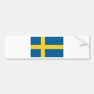 Sverige flagga bildekal