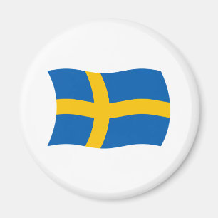 Sverige Flagga Magnet